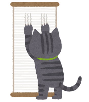 猫の爪とぎで傷んだ壁の内装改修