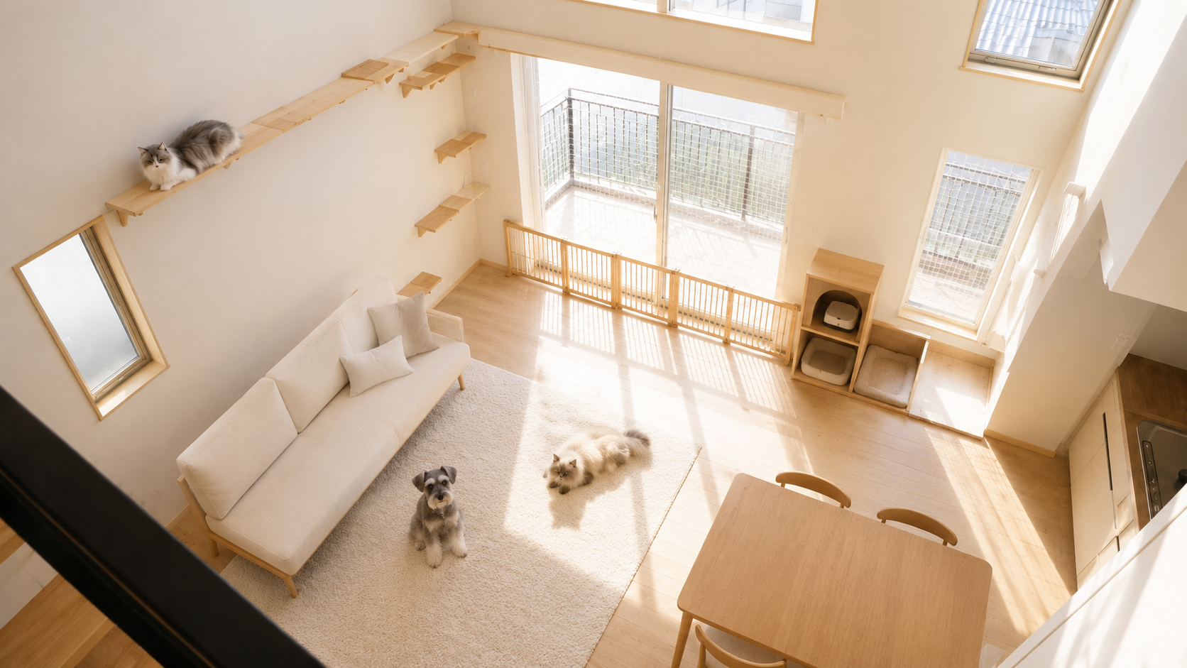 ペットと暮らす住まいの内装リフォーム